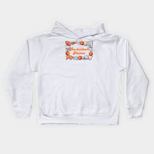 Retro Basketball Kids Hoodie